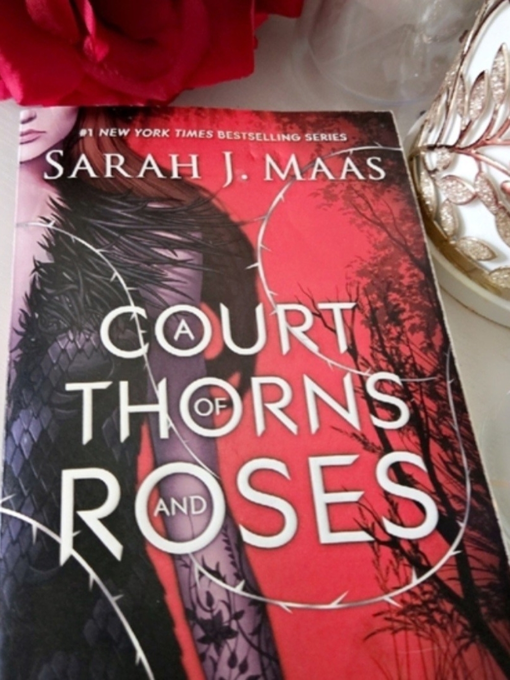 A Court of Thorns and Roses - Red Book Cover